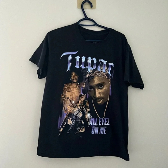2PAC 'All Eyez On Me' Graphic T-Shirt - Picture 1 of 3